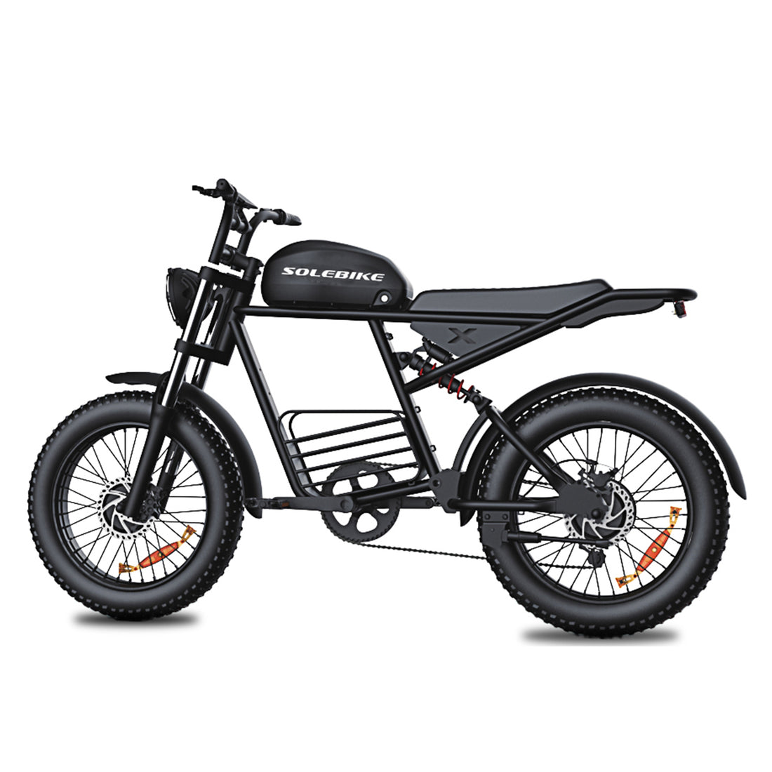 SOLEBIKE  Moped E-bike  with full  suspension 